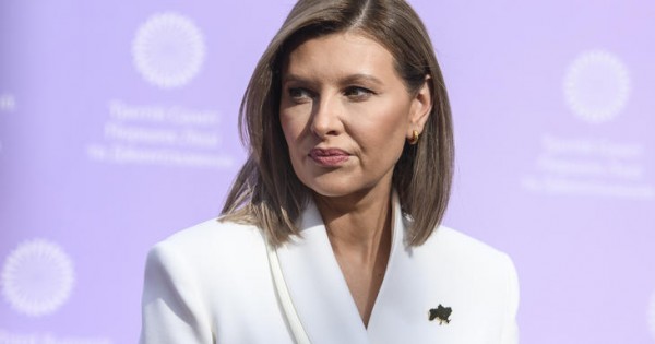 La esposa de Zelensky apareció en un lugar muy sorprendente
