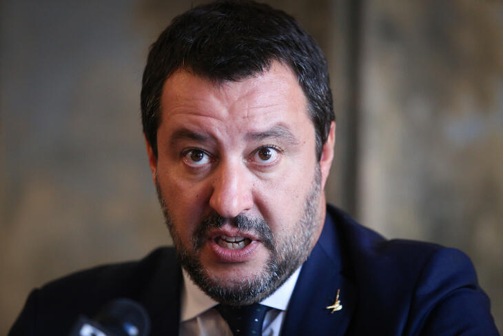 Matteo Salvini arra hivatkozik, hogy csak a hazáját védte