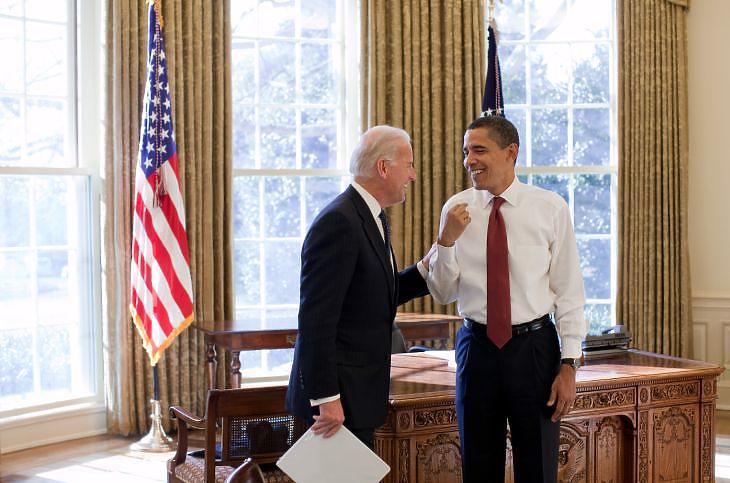 Joe Biden és Barack Obama (Fotó: Wikimedia Commons/Pete Souza)