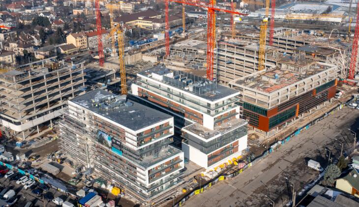 A Zugló Városközpont megaberuházásban két lakótömböt és egy irodaházat még idén szeretne átadni a fejlesztő