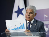 José Raúl Mulino panamai elnök 