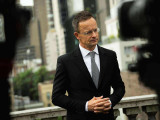 Szijjártó Péter New Yorkban 2025. szeptember 26.
