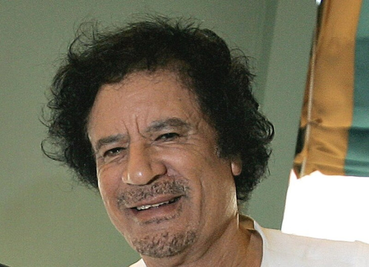 A néhai Moammer Kadhafi