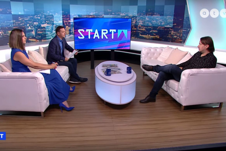 Wéber Balázs az ATV Startban