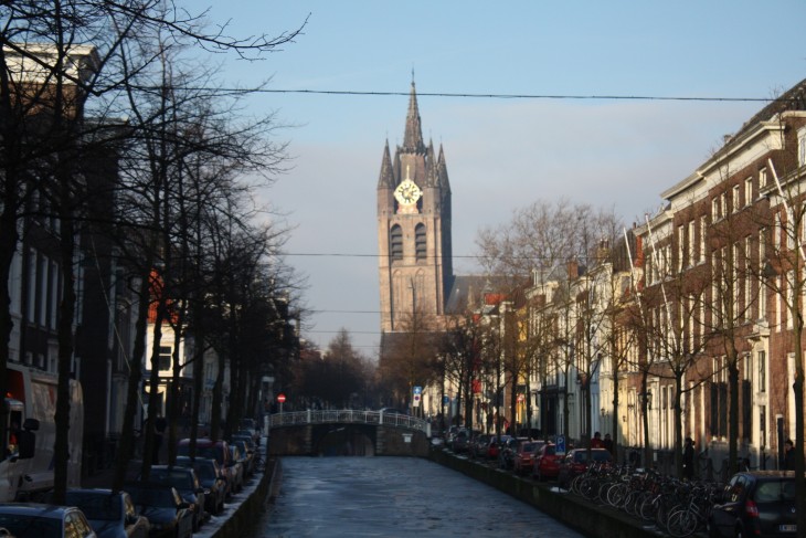 Zarándokhely lett az Oude Kerk. Fotó: Wikipédia/Ludwig Schneider