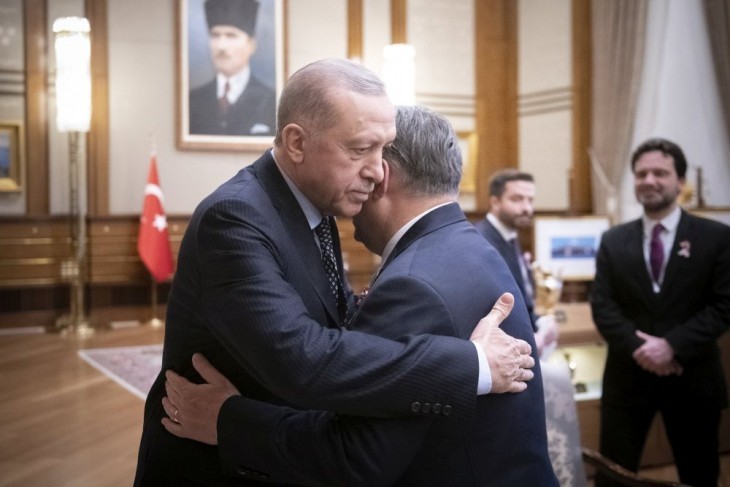 Török-magyar két jó barát? Orbán Viktor és Recep Tayyip Erdogan egy korábbi találkozója. Fotó: MTI/Miniszterelnöki Sajtóiroda/Benko Vivien Cher