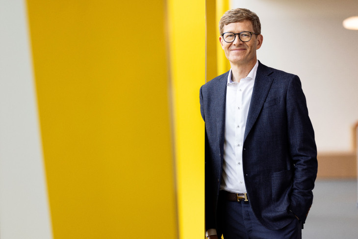 Niels B. Christriansen vezérigazgató elégedett lehet