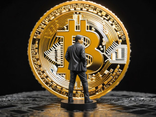 Titkos Satoshi és a Bitcoin. Illusztráció: Tengr.ai