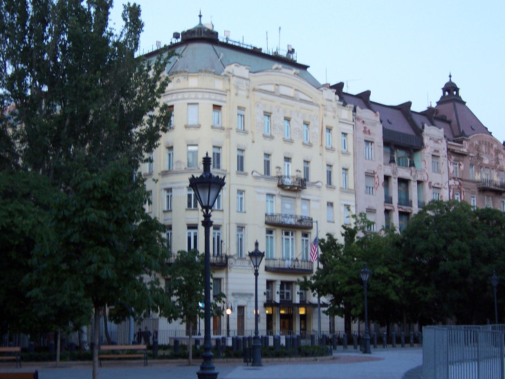 A budapesti amerikai nagykövetség épülete