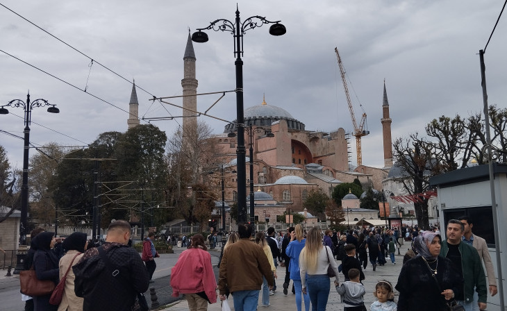 A Hagia Szophiához igyekszünk