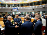 Orbán Viktor az EU-csúcson 