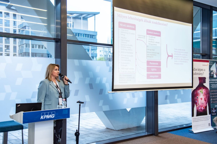 Dr. Szabó Lilla, az AstraZeneca Közép-európai Evidence Generation vezetője a magyarországi partnerségről is beszélt