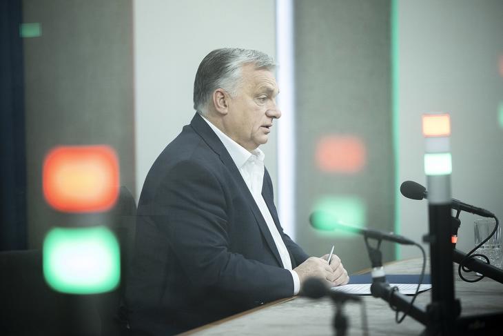 Orbán Viktor: egy olajszankció nem érintené Magyarországot, de a probléma az ár. Fotó: MTI / Miniszterelnöki Sajtóiroda / Fischer Zoltán