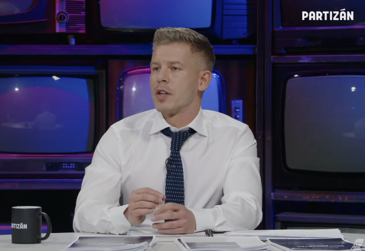 Magyar Péter Gulyás Mártonnal beszélgetett, felfokozott hangnemben