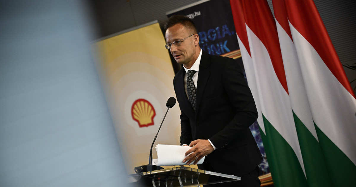 Szijjártó Péter külgazdasági és külügyminiszter üdvözölte a Shellel kötött megállapodást