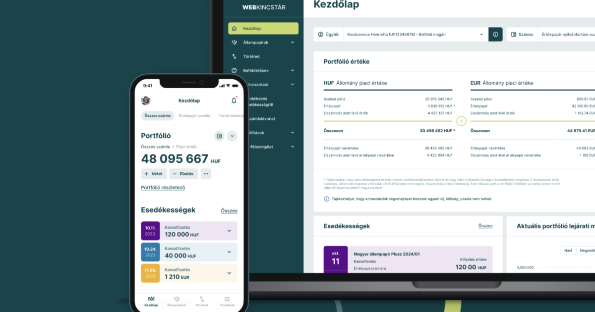 Fontos újdonsággal rukkolt elő az államkincstár az állampapír-vásárlók számára