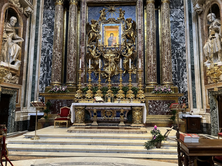 A Salus Populi Romai a Santa Maria Maggiore-bazilika egyik legféltettebb kincse