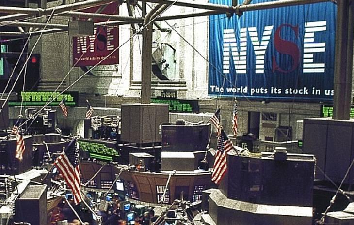 A new york-i tőzsde is mínuszban