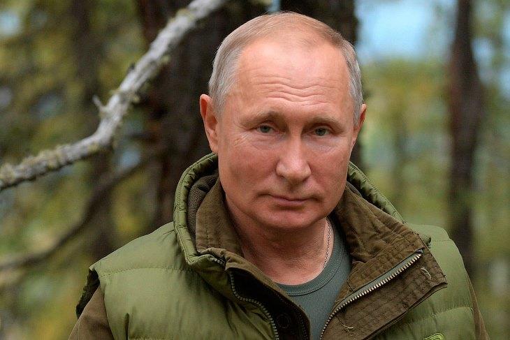 Újjáéled az orosz világ ideológia – Vlagyimir Putyin. (Alexei Druzhinin/Sputnik/EPA)