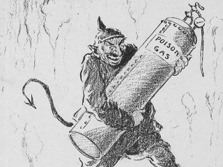 Első világháborús háborús háborús propaganda az ördögi németekről
