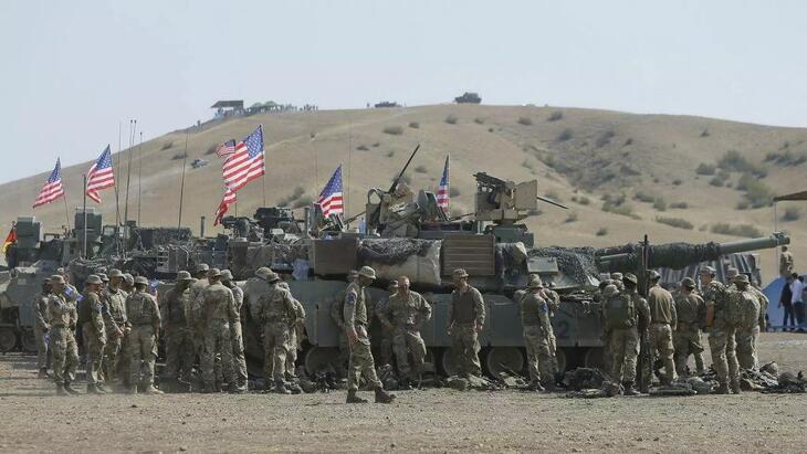Amerikai katonák Szíriában