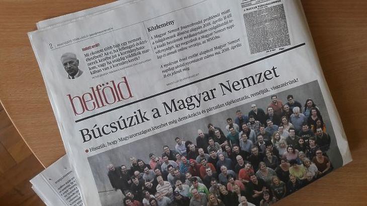 80 év után vége – így búcsúzik a Magyar Nemzet