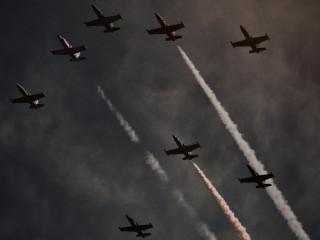 Irán: beborították az eget az izraeli vadászgépek 