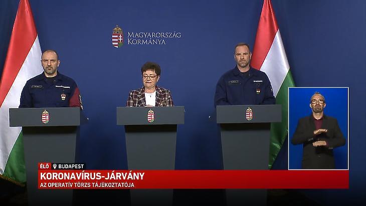 Itt nézhető élőben az operatív törzs sajtótájékoztatója