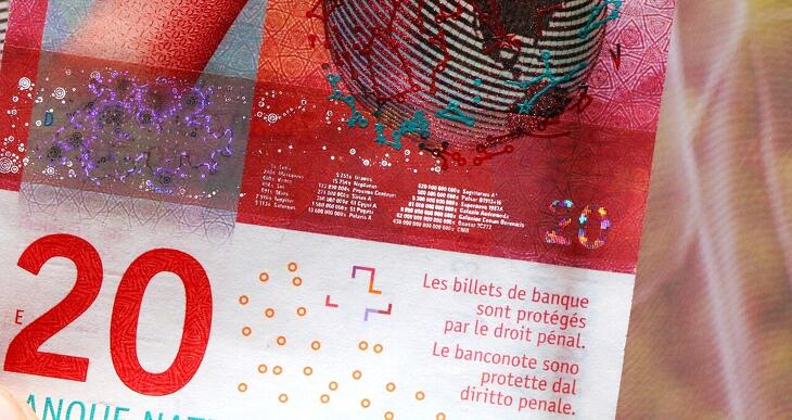 A svájci frank erősödni tudott a forinttal szemben