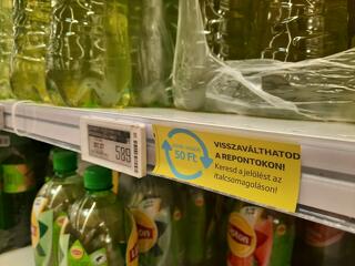Sokkal több automatával indulhat a palackvisszaváltás a közelben