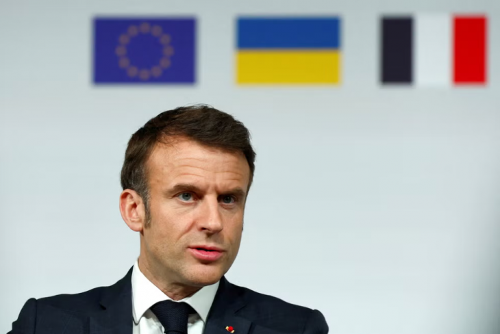 Emmanuel Macron francia elnök nem engedné, hogy elhalványuljon az ukrajnának szánt segítség. Fotó: The Independent