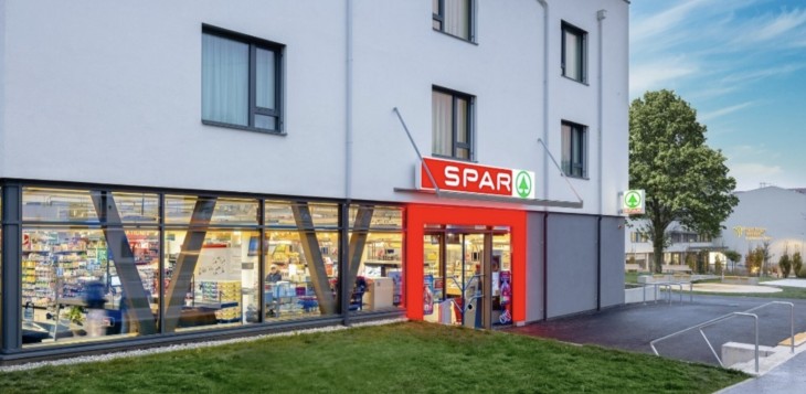 Nem akármilyen Spar nyílt Bécsben. Fotó: Google Maps