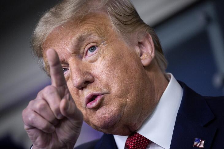 Trump már négy éve se finomkodott
