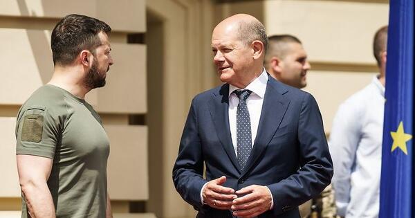 Ukrajnába küldi a német cégeket Olaf Scholz
