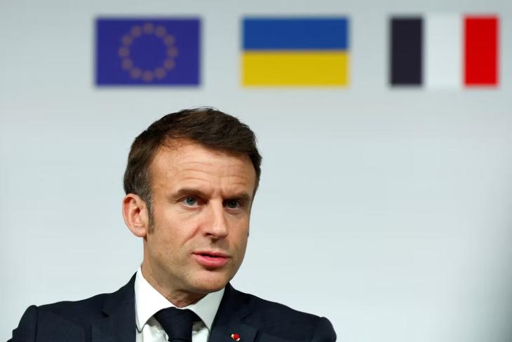 Emmanuel Macron francia elnök nem engedné, hogy elhalványuljon az Ukrajnának szánt segítség