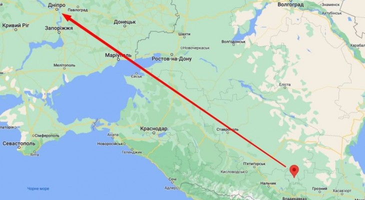 Mozdok repülőtere gyakran kiindulópontja az Ukrajna elleni támadásoknak