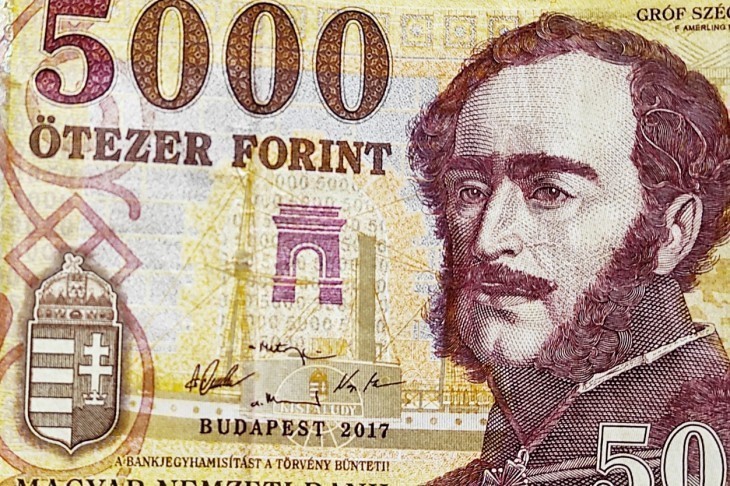 Forint. Fotó: Depositphotos