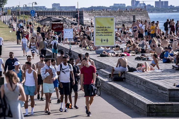 A svédeknél nem volt karantén, mégis visszaszorult a vírus