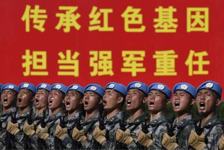 Egyre agresszívebb a kínai haderő (fotó: EPA)