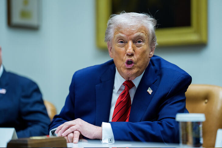 Donald Trump amerikai elnök nyíltan kimondja, hogy mire vágyik