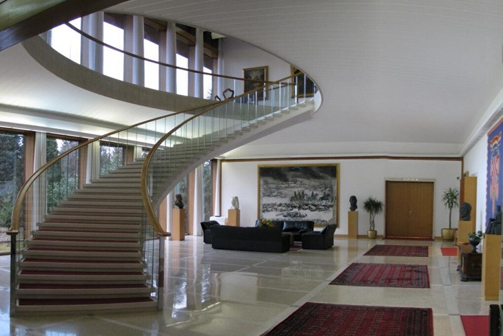 A horvát elnöki palota modern stílusa