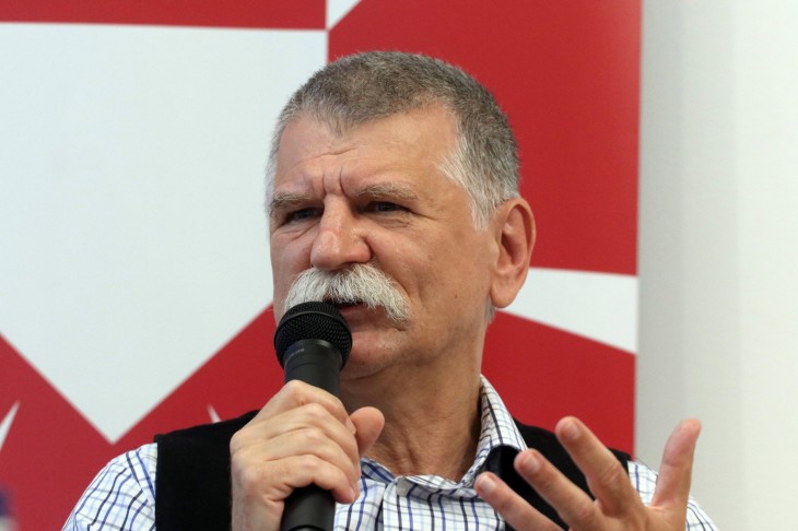 Kövér László (2023. augusztusi felvétel). Fotó: MTI/Vajda János