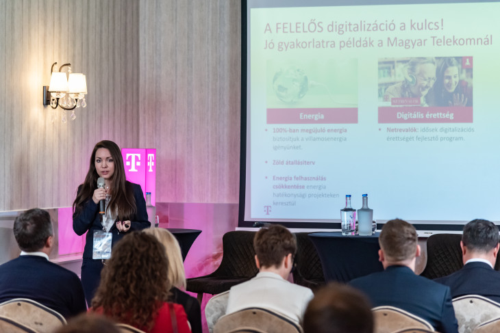 Szabó-Molnár Csilla szerint a kiindulópont, hogy a villamosenergia-termelésük megújulókból származik