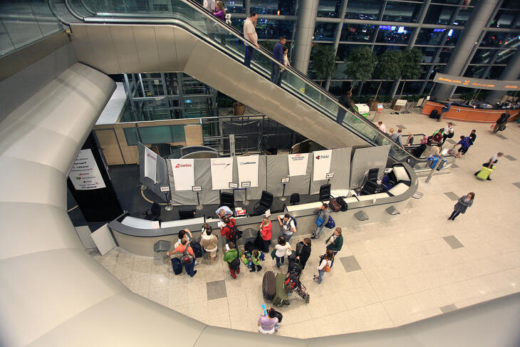 A moszkvai Seremetyevo repülőtér egy korábbi képen - tovább csökkenhet a forgalom