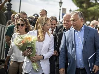 A nap képe: Orbán Olaszországban kampányol 