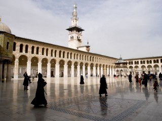 Az Omajjád-mecset Damaszkuszban. Fotó: Depositphotos