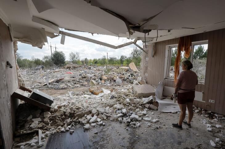 Az orosz légierő minden irányból támadt, hatalmas a pusztítás