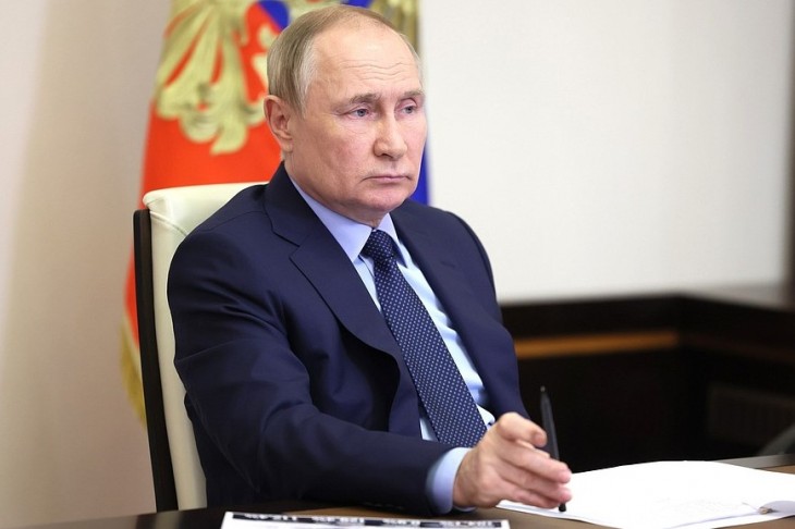 Vlagyimir Putyin 2023. március 6-án. Fotó: Kremlin.ru