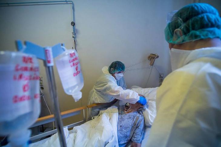 Most súlyosabb állapotú betegek érkeznek. Fotó: Balogh Zoltán MTI/MTVA