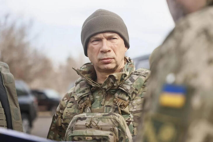 Az ukrán főparancsnok, Olekszandr Szirszkij joggal aggódik